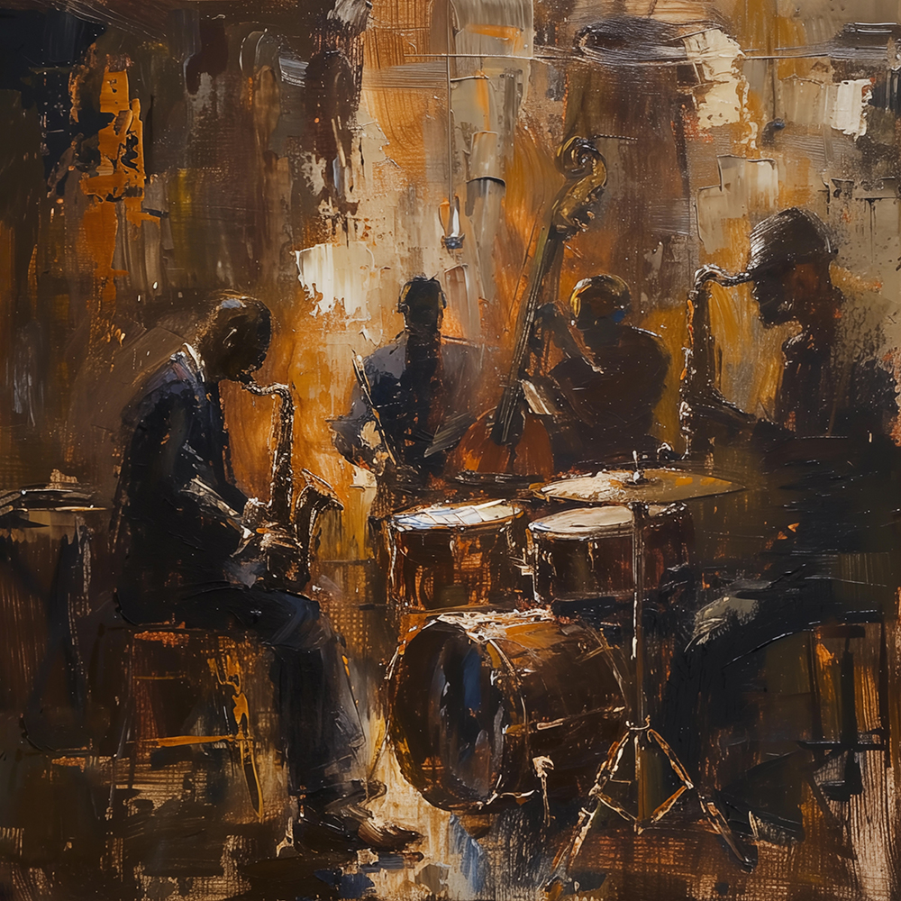 Abstracte schilderijen
